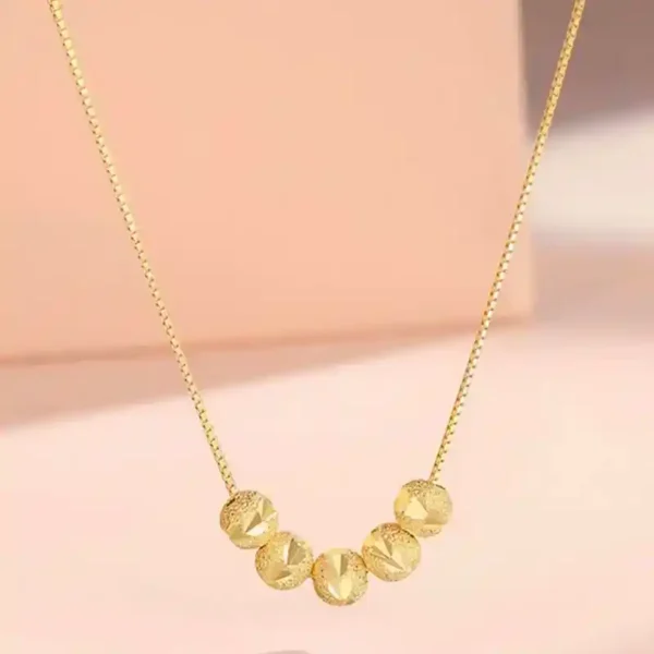 পাঁচ আশীর্বাদ প্রেম স্থানান্তর জপমালা নেকলেস