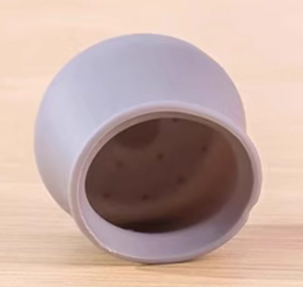 24 pcs Chair Leg Floor Protectors Felt Bottom Furniture Silicone Leg Caps, Chair Leg Covers to Reduce Noise, Easily Moving for Furniture Chair Feet